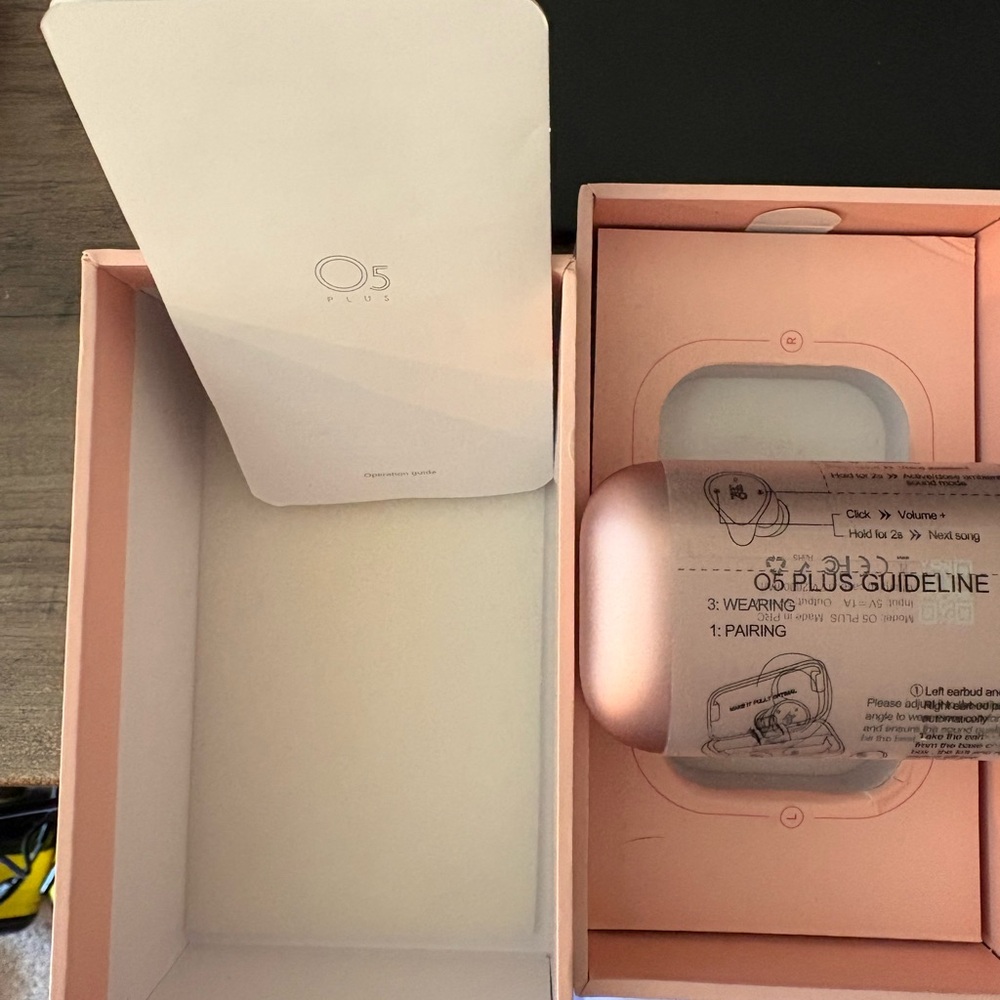 O5 Plus Wireless Earbuds with Charging Case